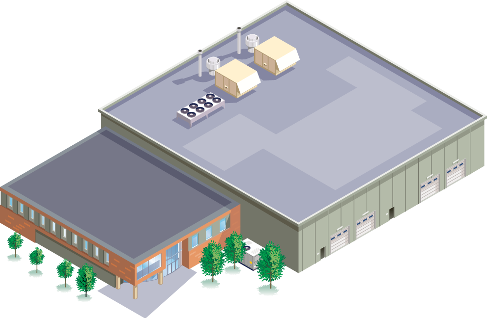 Warehouse illustration